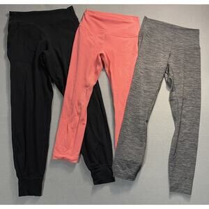 Three Lululemon Size 6 Women's Leggings Lot of 3